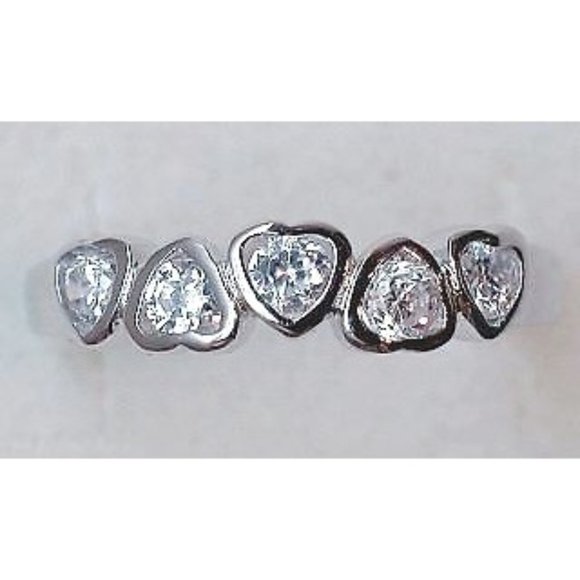 Heart Sterling Silver Ring - Picture 3 of 4